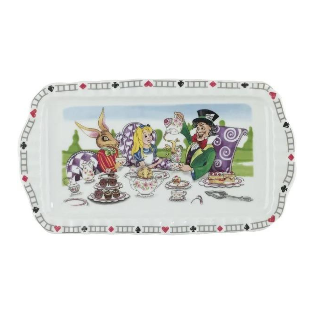 Cardew Design Alice In Wonderland Rectangular Tray