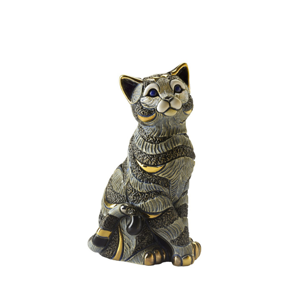 De Rosa Medium Wildlife - Striped Cat Blue