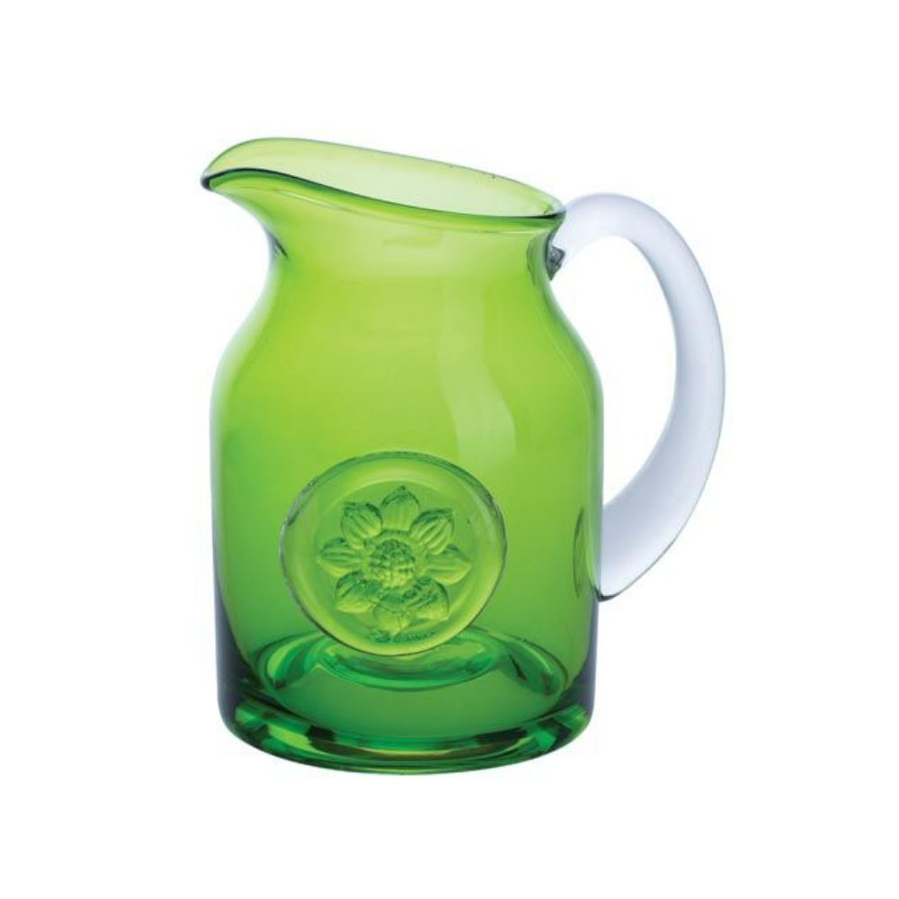 Dartington Crystal Anemone/Lime Small Flower Jug