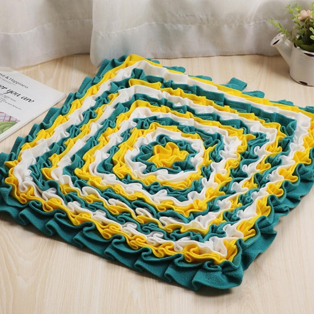 Paw Fun Snuffle Feeding Mat 48cm - Avocado