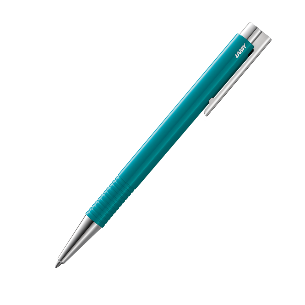 LAMY Logo M Plus Ballpoint Pen Gloss Aquamarine