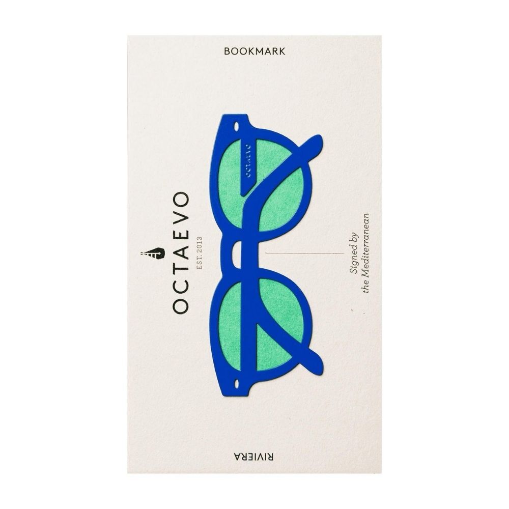 Octaevo Metal Bookmark Riviera Blue