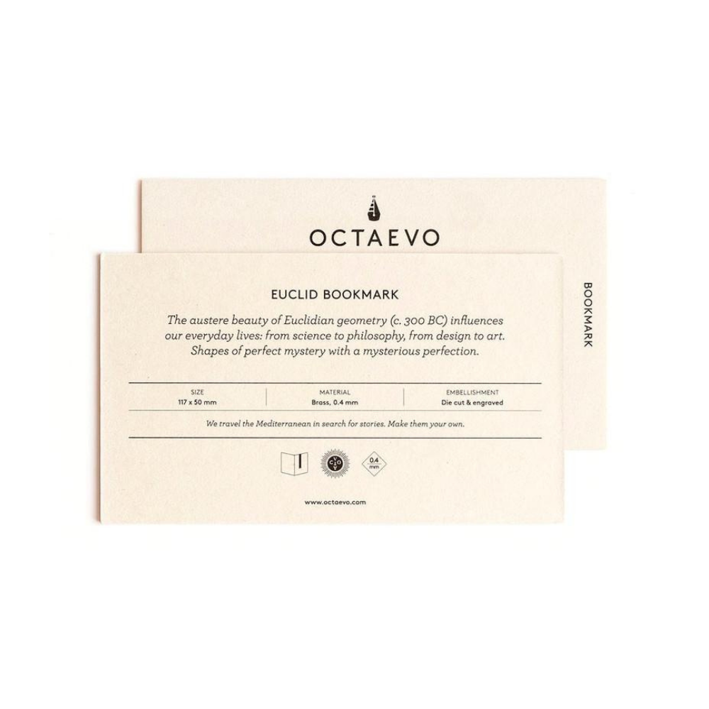Octaevo Metal Bookmark Bon Vivant Red