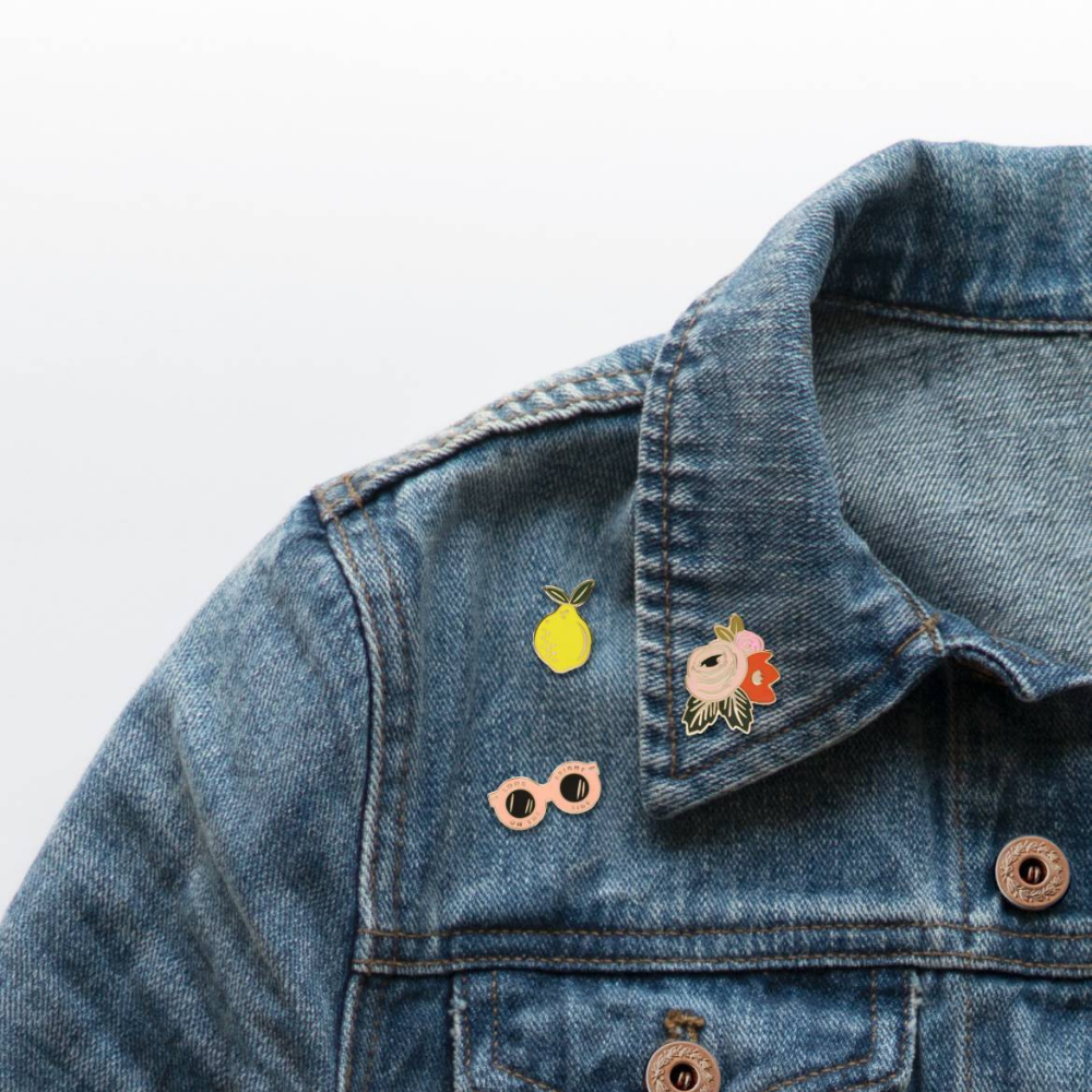 Rifle Paper Co Enamel Pin - Rosa