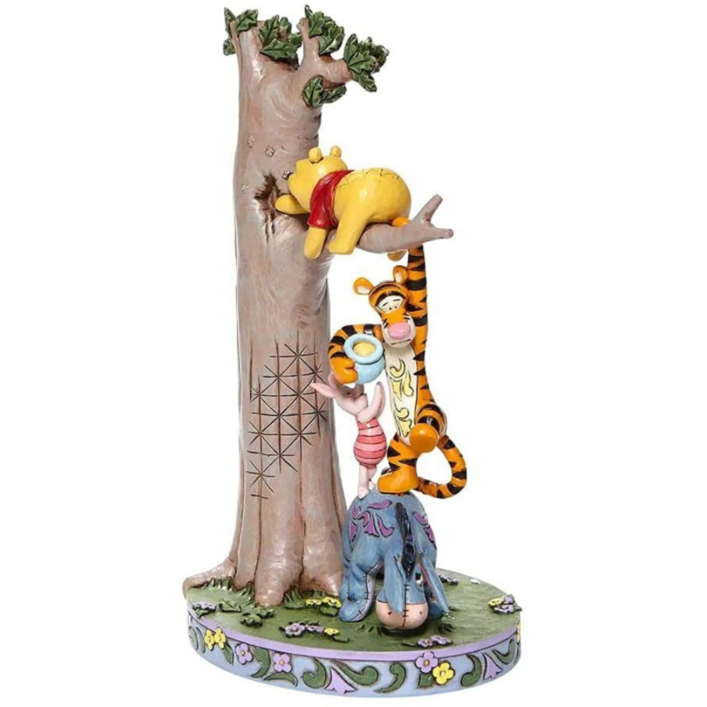 Disney Traditions Winnie The Pooh and Friends Climbing A Tree