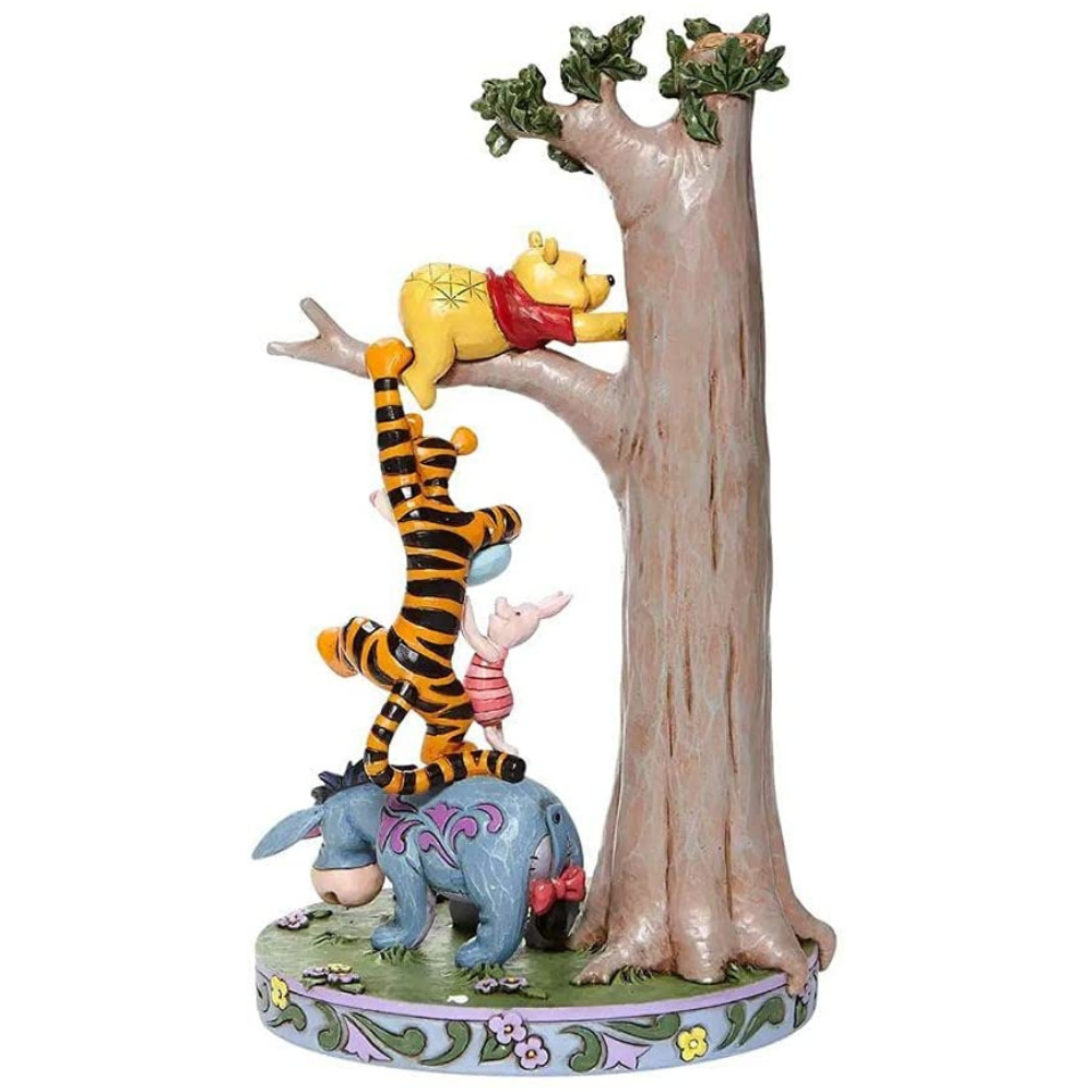 Disney Traditions Winnie The Pooh and Friends Climbing A Tree