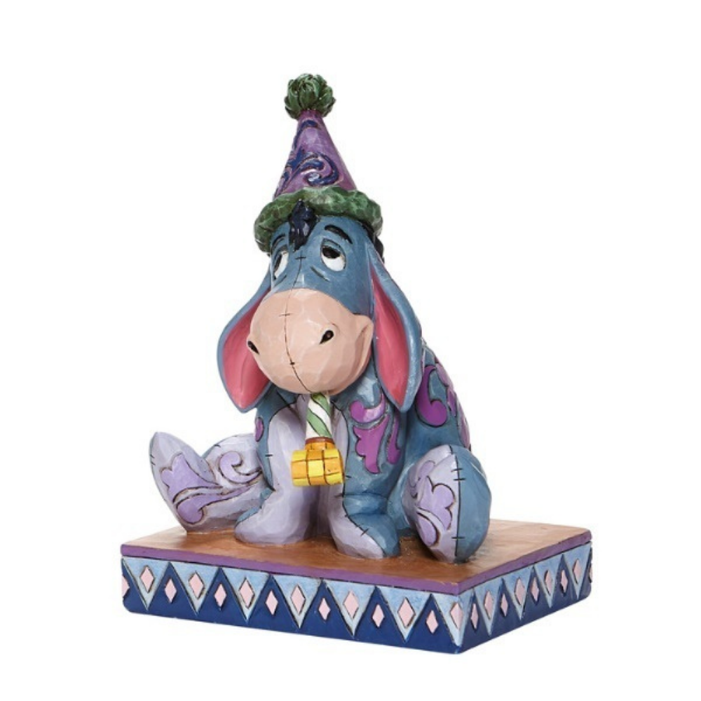 Jim Shore Disney Traditions Eeyore with Birthday Hat
