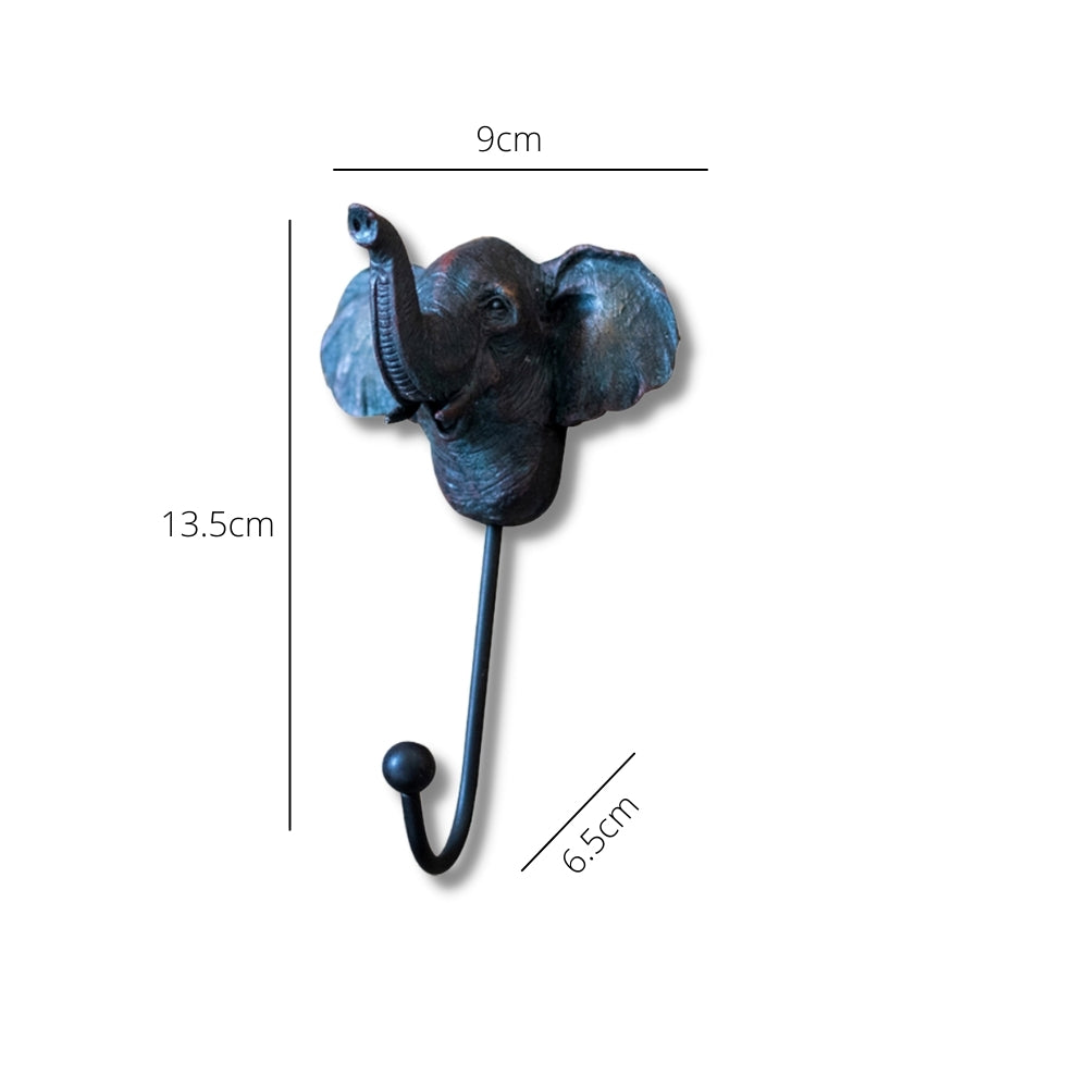 Safari Animal Wall Hook - Elephant