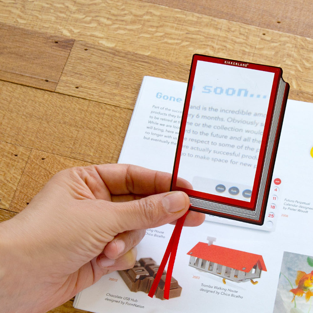 Kikkerland Fresnel Bookmark + Magnifier