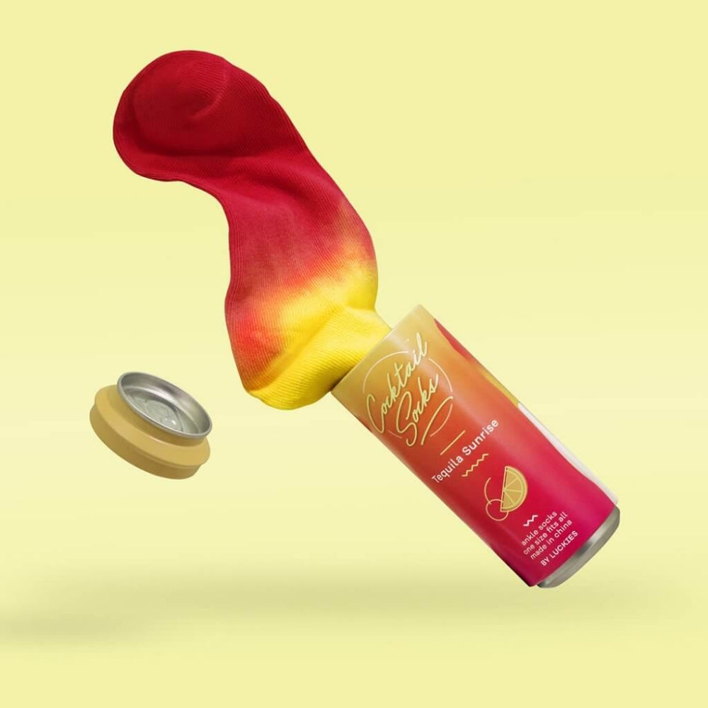Luckies Cocktail Socks - Tequila Sunrise