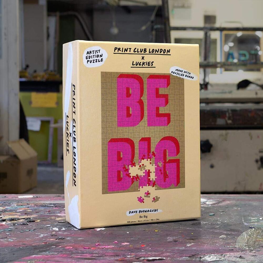 Luckies Print Club - Be Big Puzzle