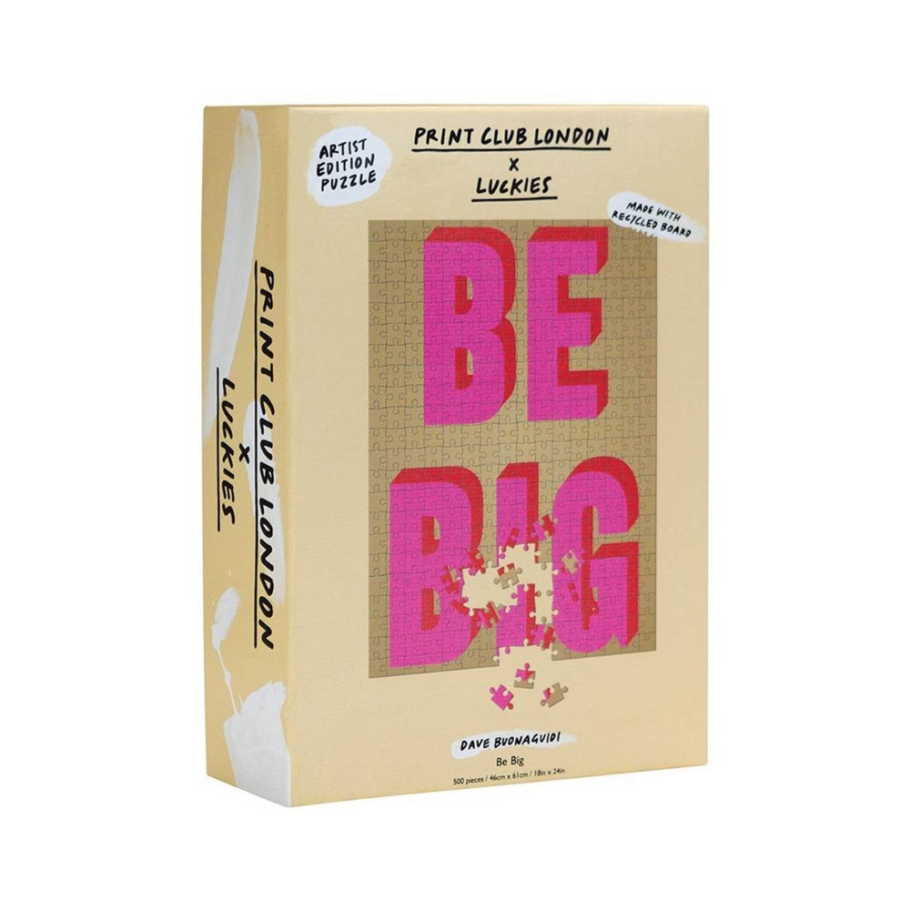 Luckies Print Club - Be Big Puzzle