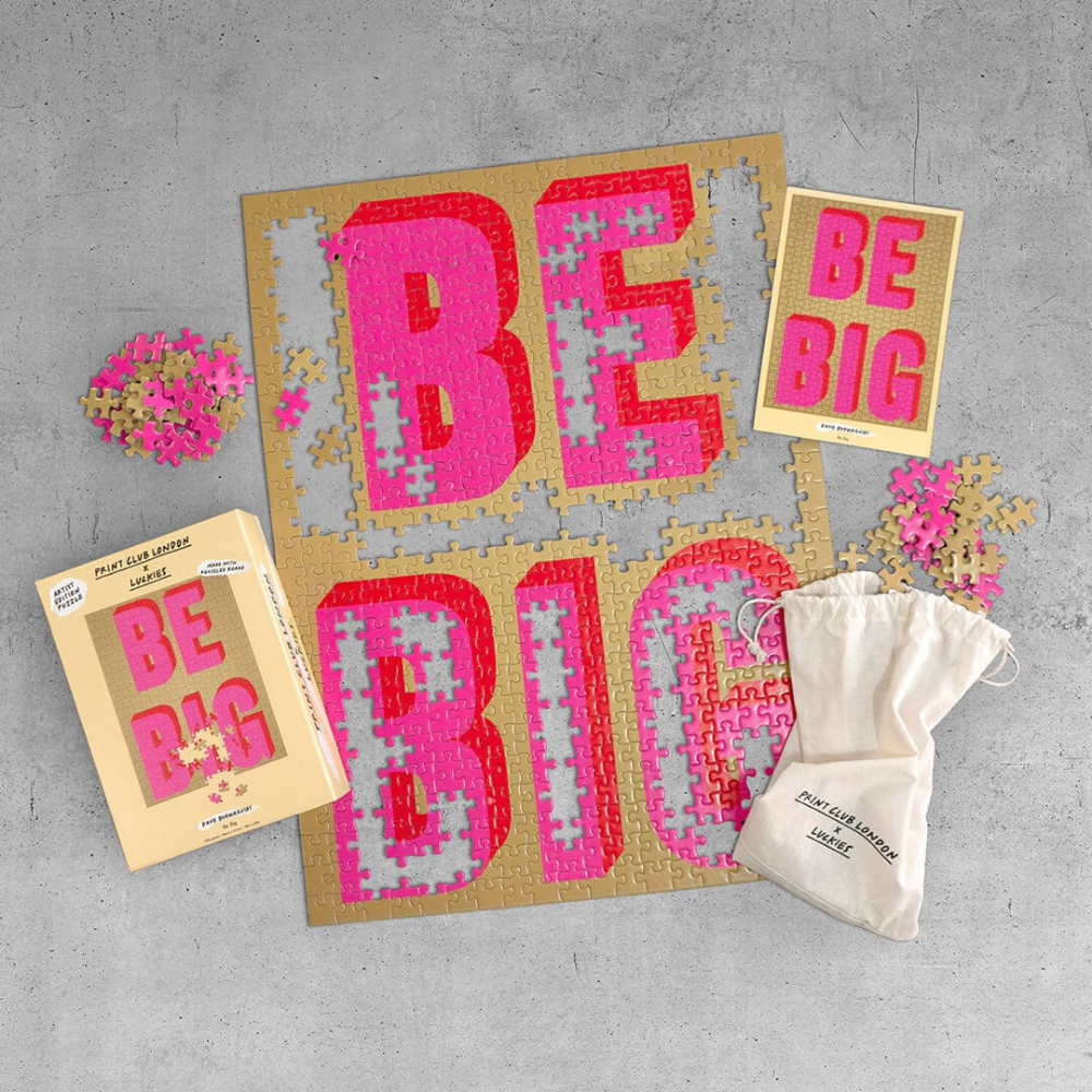 Luckies Print Club - Be Big Puzzle
