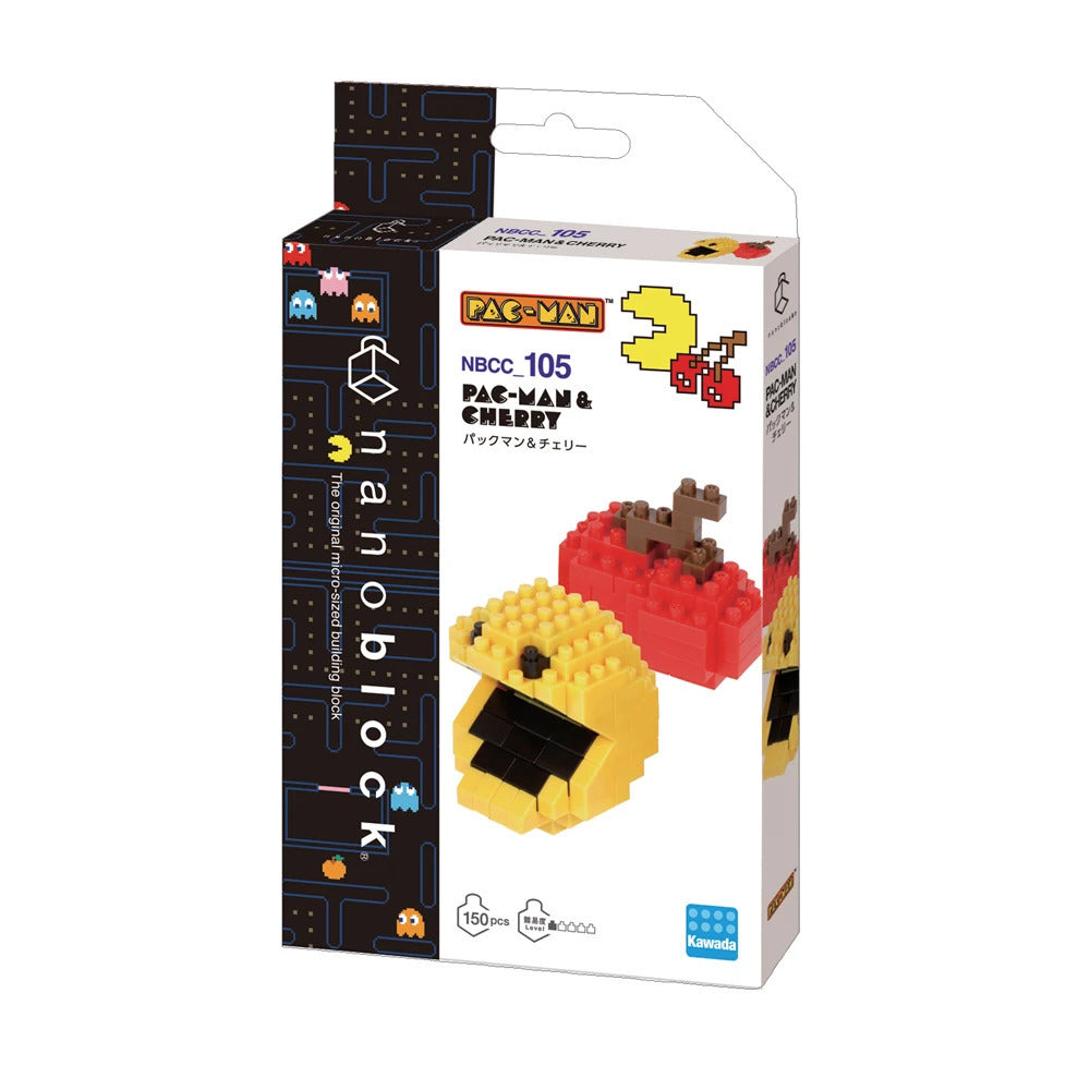 Nanoblock NBCC_105 PAC-MAN Pac-Man & Cherry