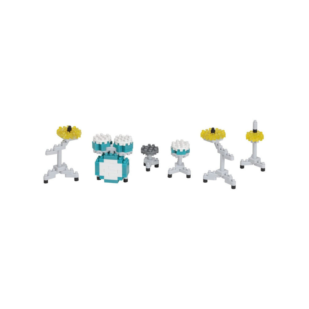 Nanoblock NBC_348 Drum Set Green