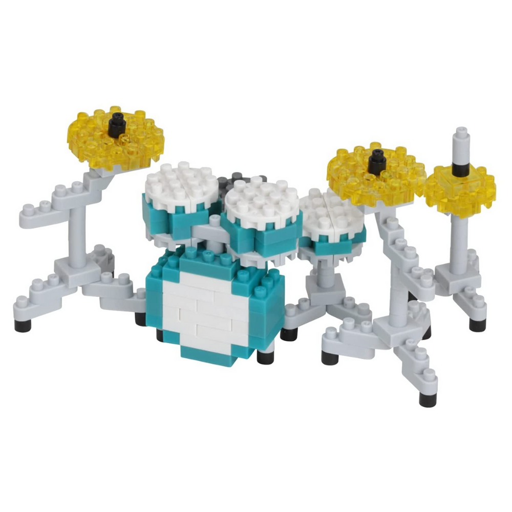 Nanoblock NBC_348 Drum Set Green