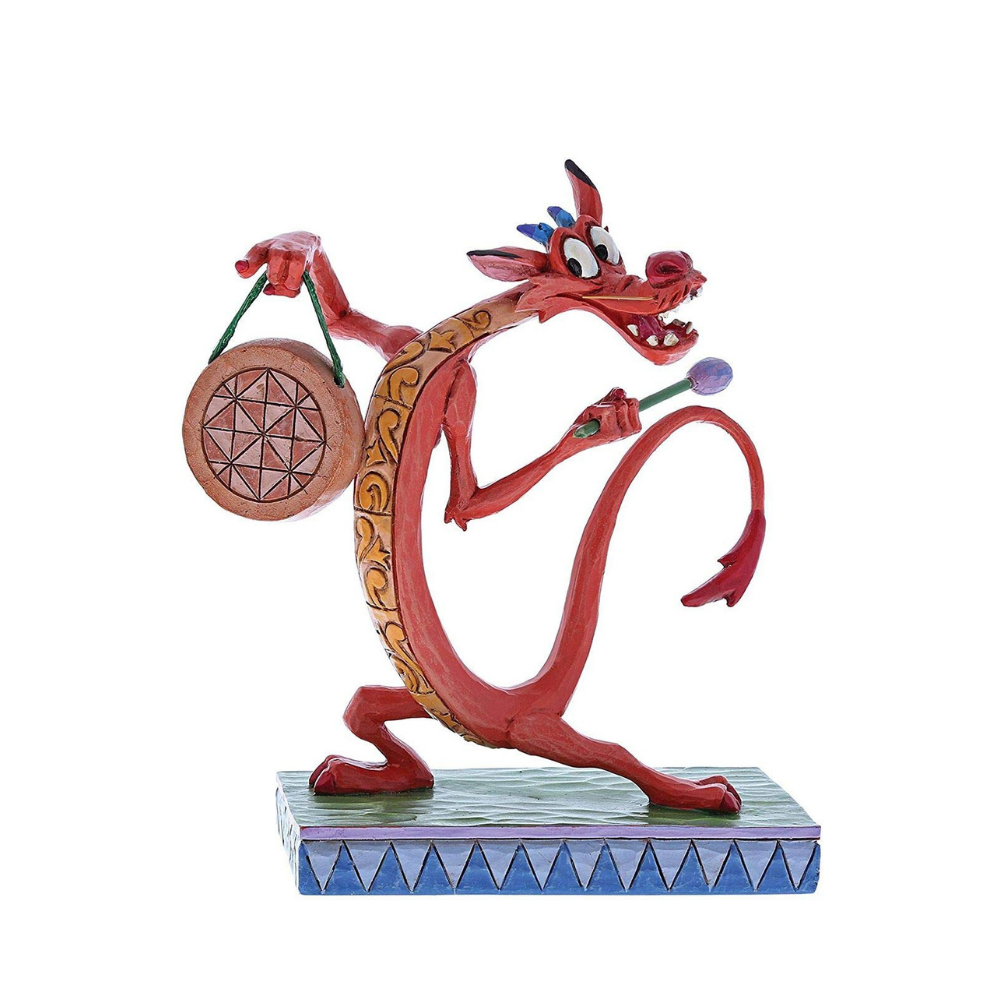 Jim Shore Disney Traditions Mushu Personality Pose