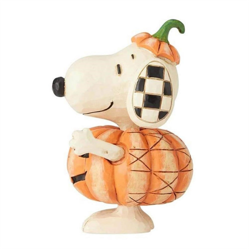 Peanuts by Jim Shore Mini Snoppy Pumpkin 9cm
