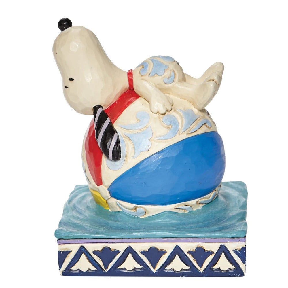 Peanuts by Jim Shore Snoopy On A Beach Ball
