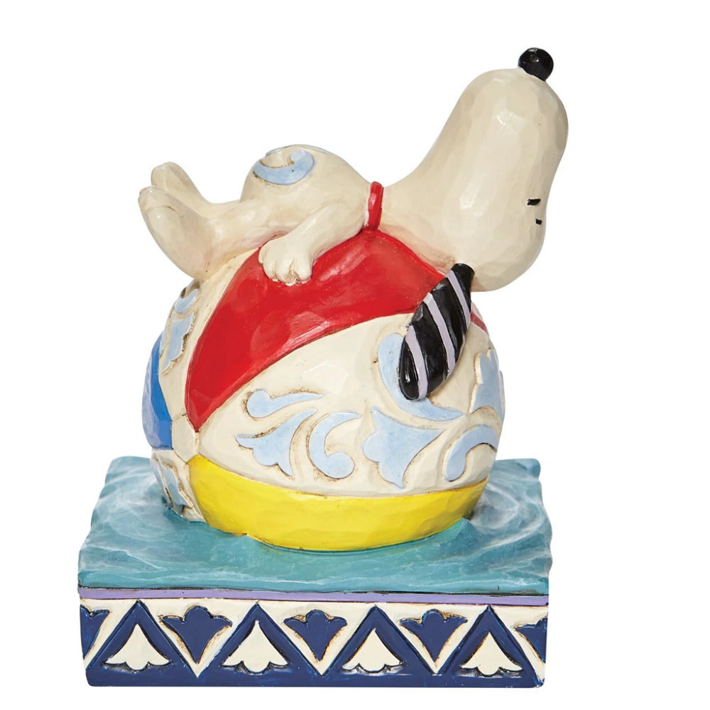 Peanuts by Jim Shore Snoopy On A Beach Ball