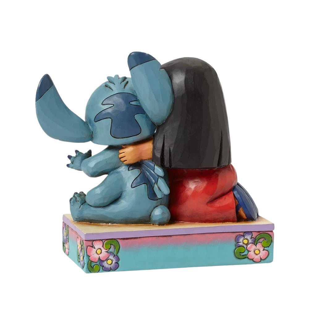 Disney Traditions 5" Lilo & Stitch Ohana Means Family Figurine