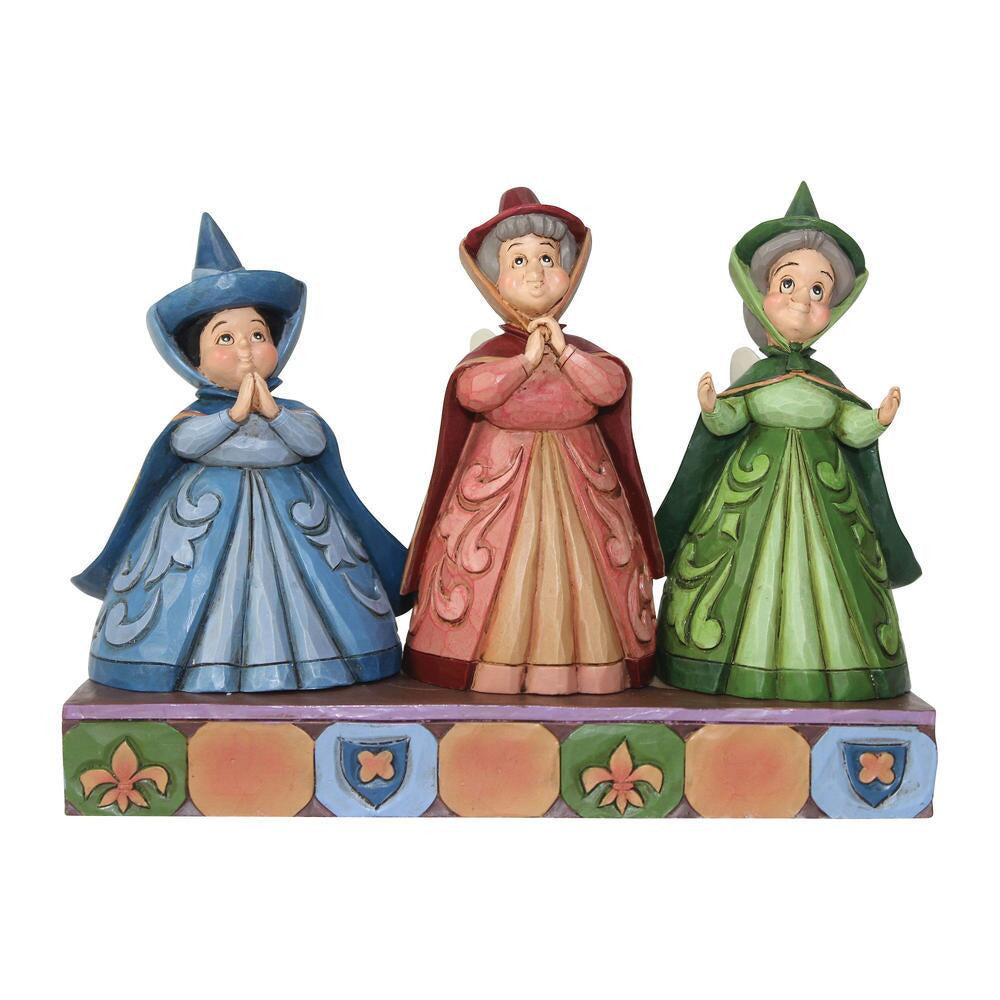 Disney Traditions Three Fairy Guardians Royal Guests