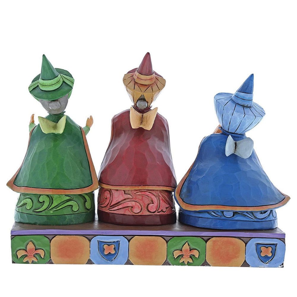 Disney Traditions Three Fairy Guardians Royal Guests