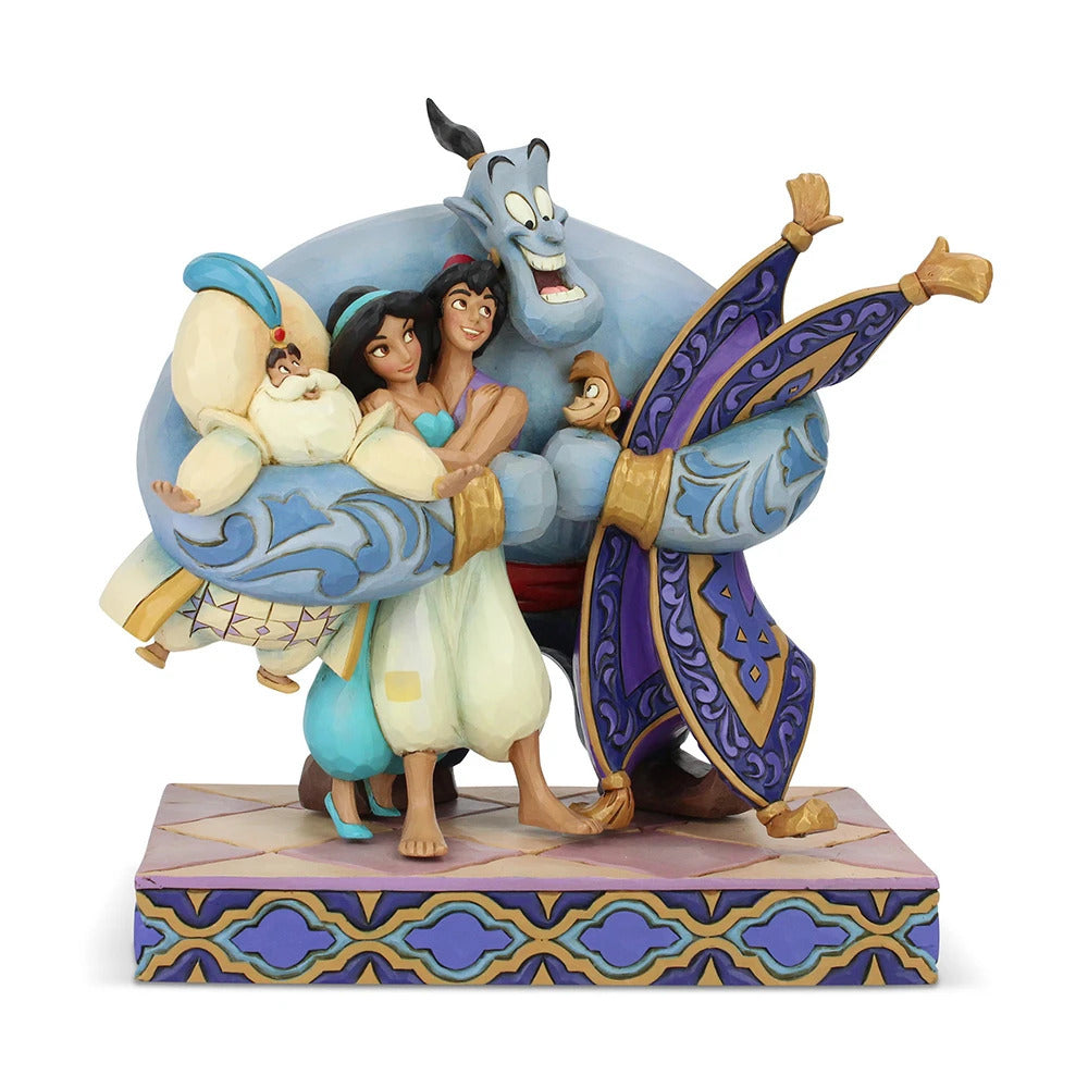Disney Traditions Aladdin Group Hug