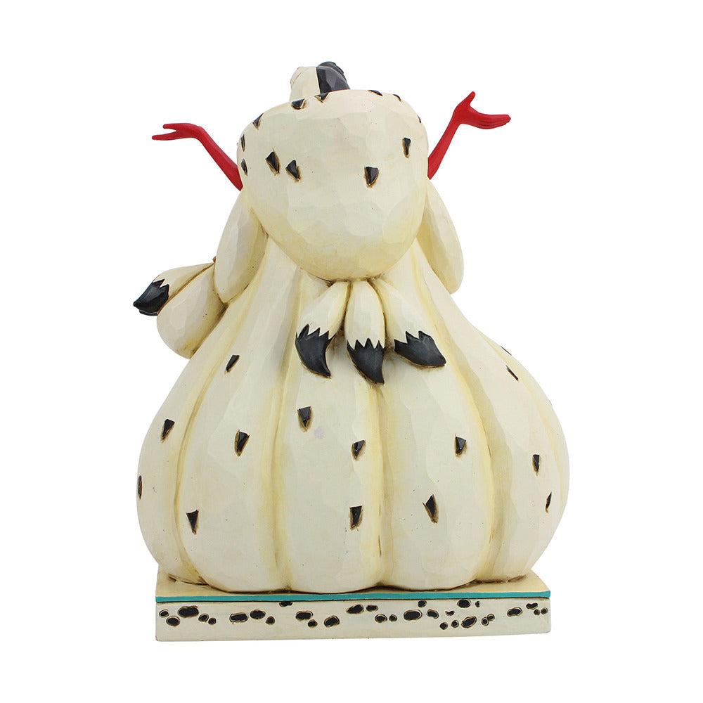 Disney Traditions Cruella De Vil with Dalmatian Puppies