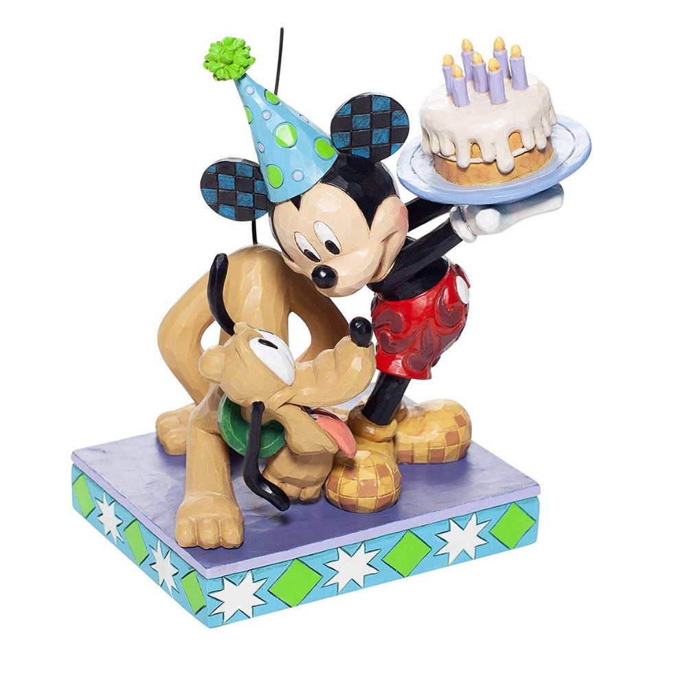 Disney Traditions Pluto and Mickey Mouse 90th Birthday