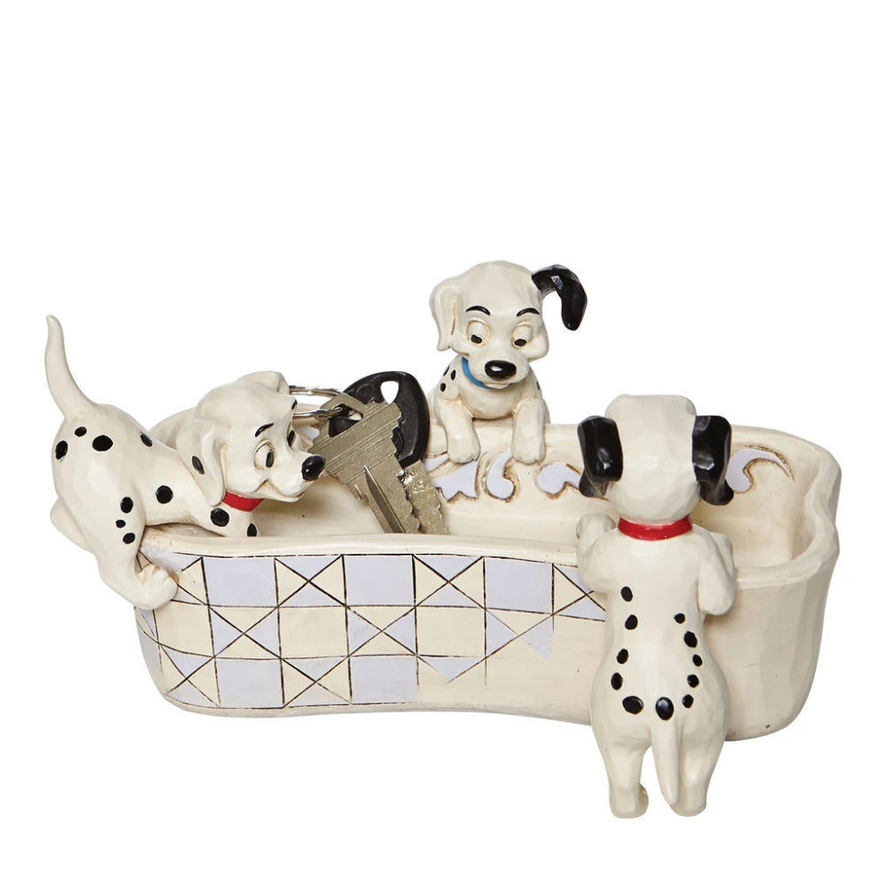 Disney Traditions 101 Dalmatians Puppy Bowl Bone Dish