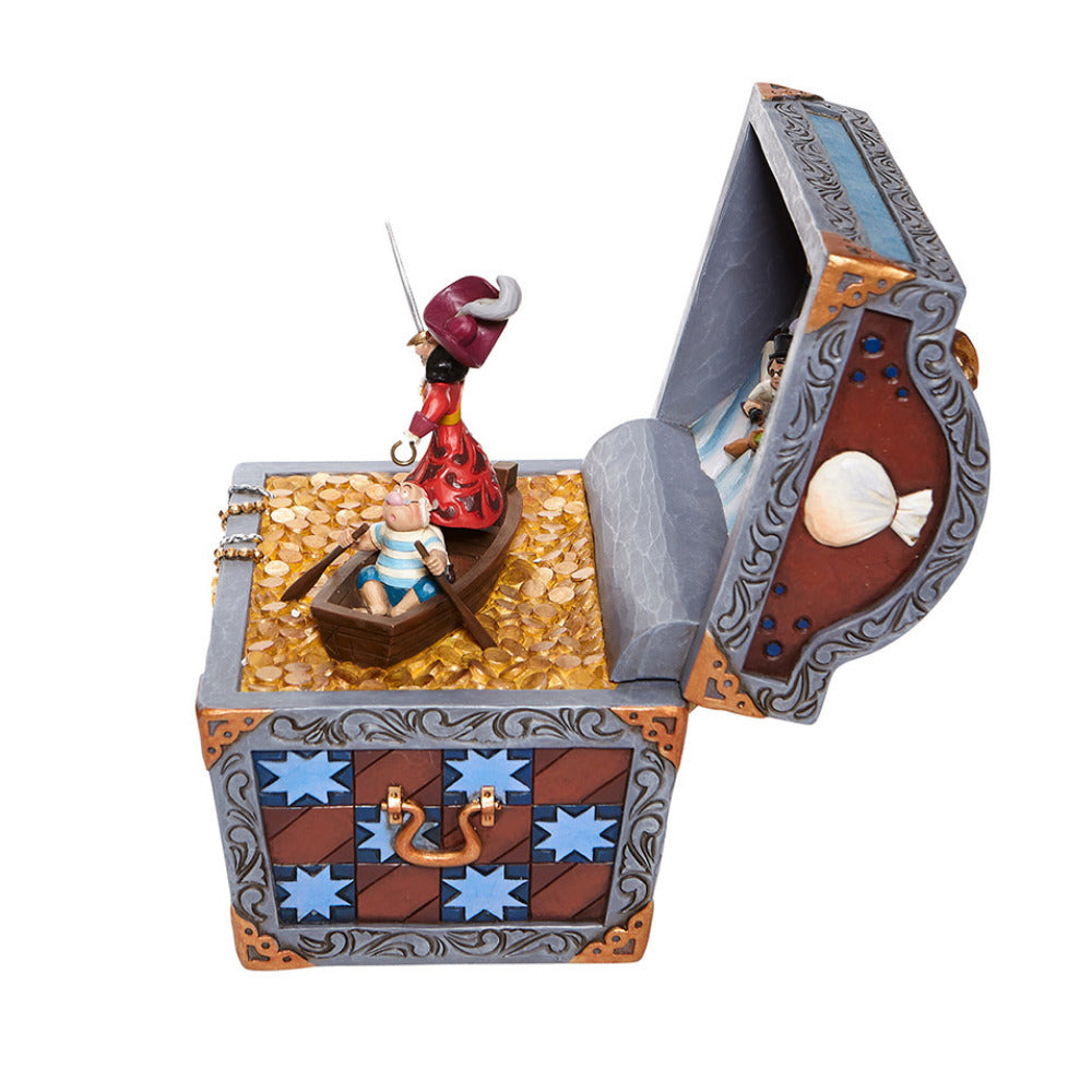 Disney Traditions Peter Pan Treasure Chest Scene