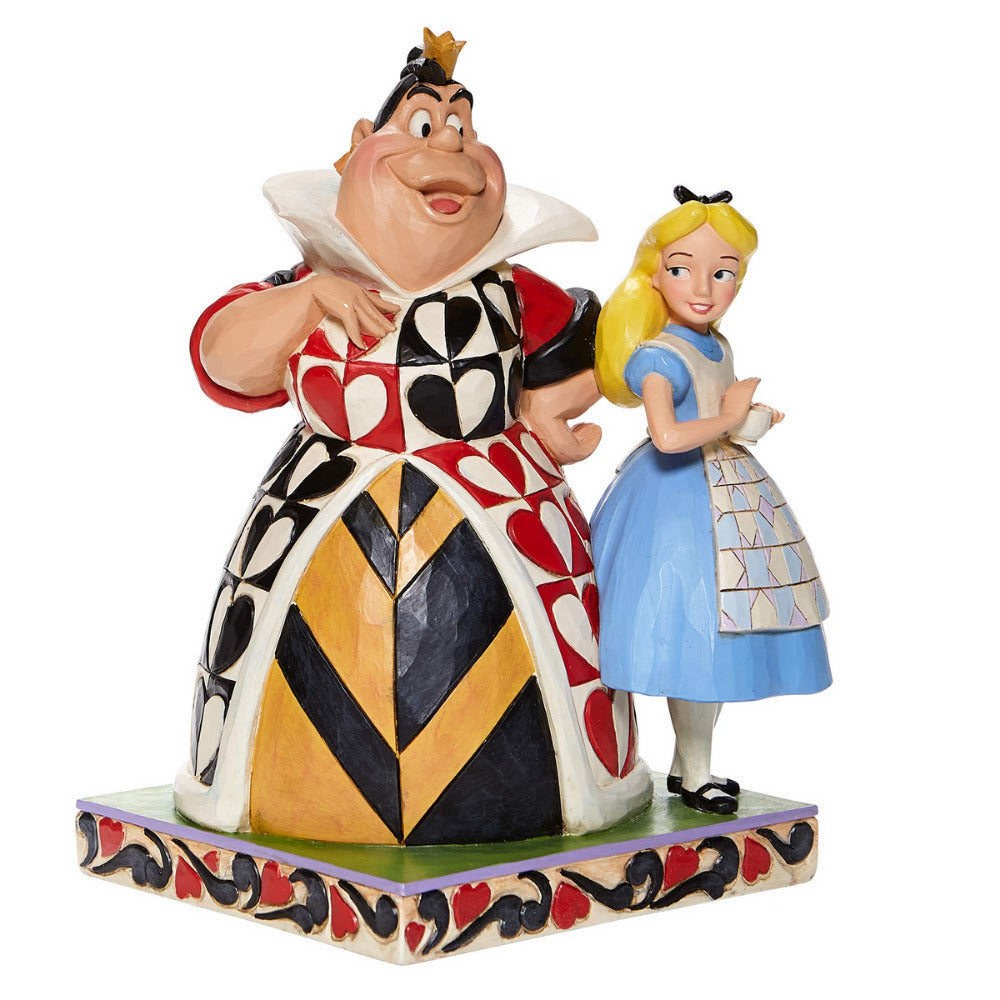 Disney Traditions Alice in Wonderland and The Queen of Hearts