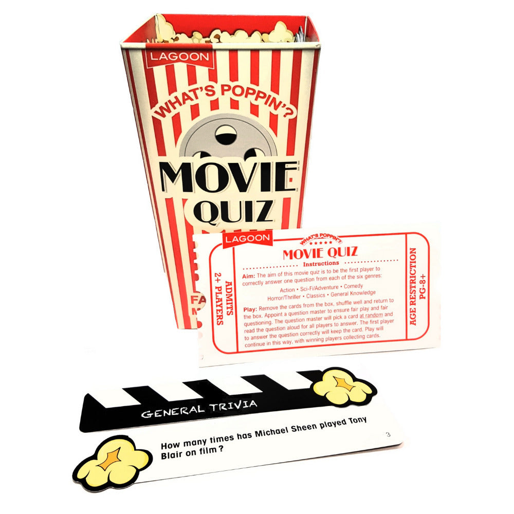 Lagoon What's Poppin? Movie Quiz