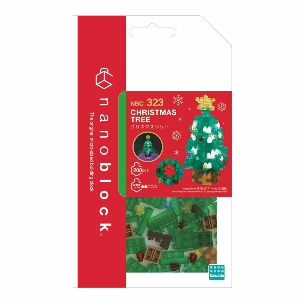 Nanoblock NBC_323 Christmas Tree with Wreath