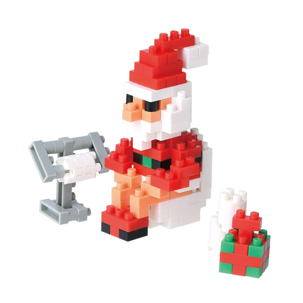 Nanoblock NBC_156 Santa on the Dunny in the Bathroom
