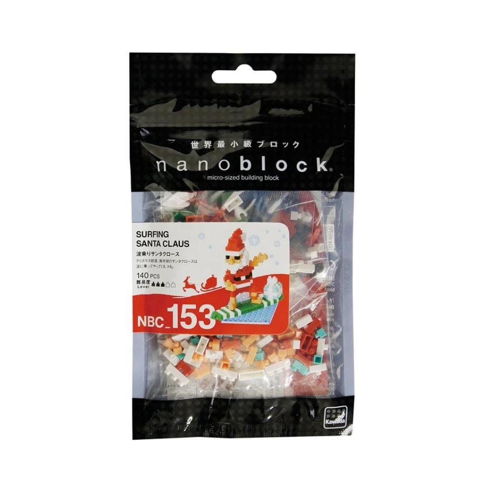 Nanoblock NBC_153 Surfing Santa Claus