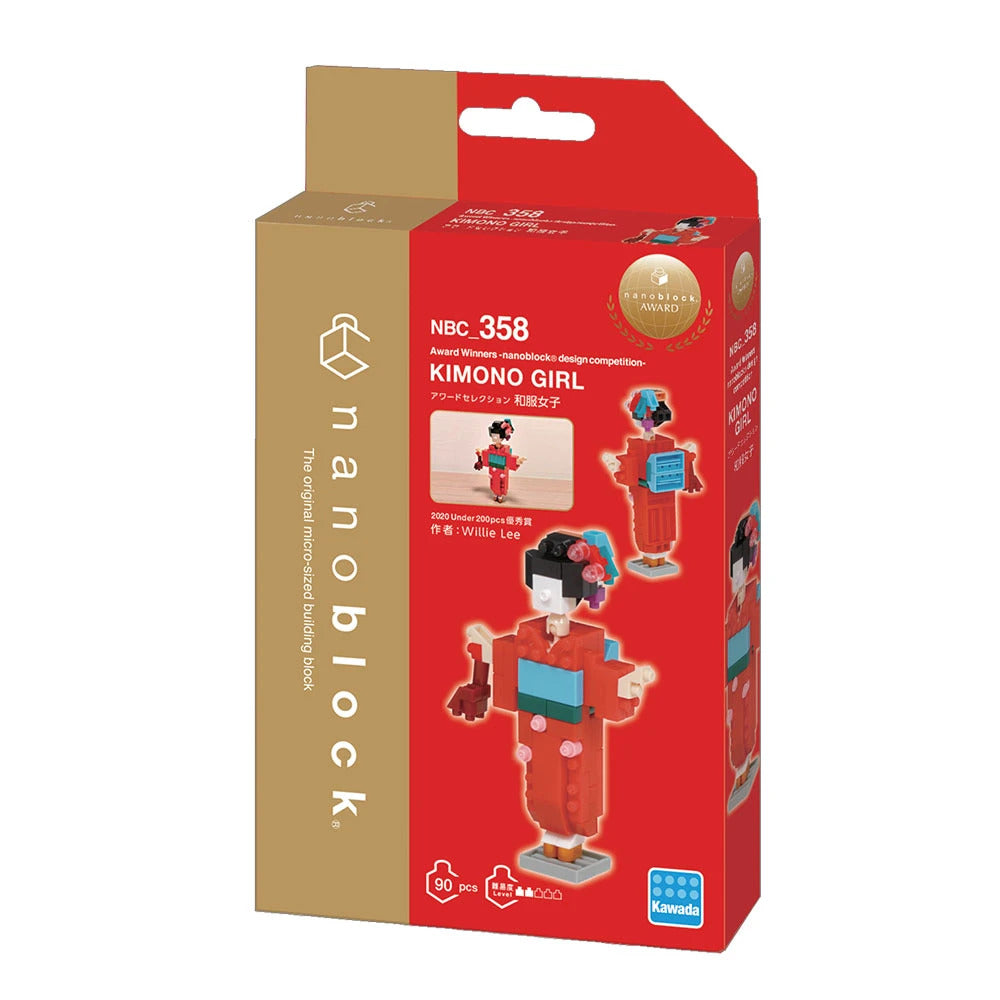 Nanoblock NBC_358 Kimono Girl Award Series