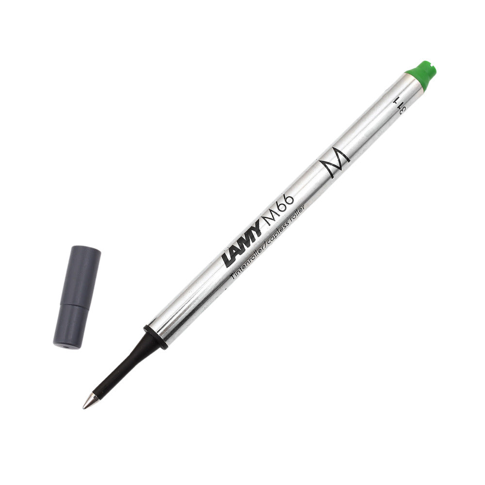 LAMY M66 Rollerball Pen Refill - Medium Green (Set of 2)