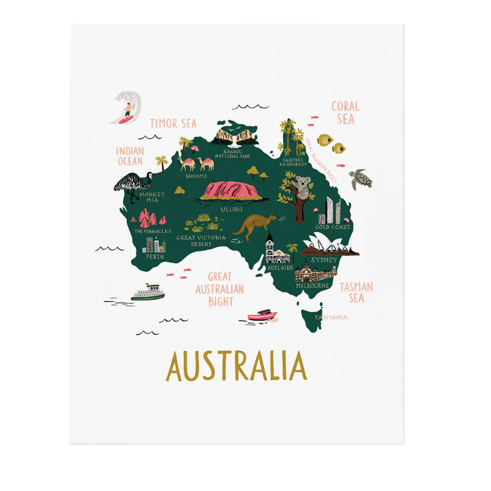 Rifle Paper Co 8 x 10" Print - Australia