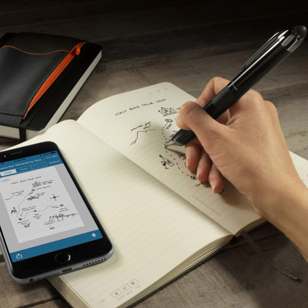 Moleskine Smart Paper Cahier Pocket Ruled Black (Set of 2)