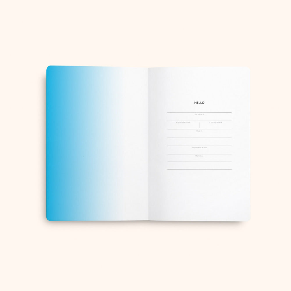 Octaevo A Year of Sun Undated Agenda Weekly A5 Blue