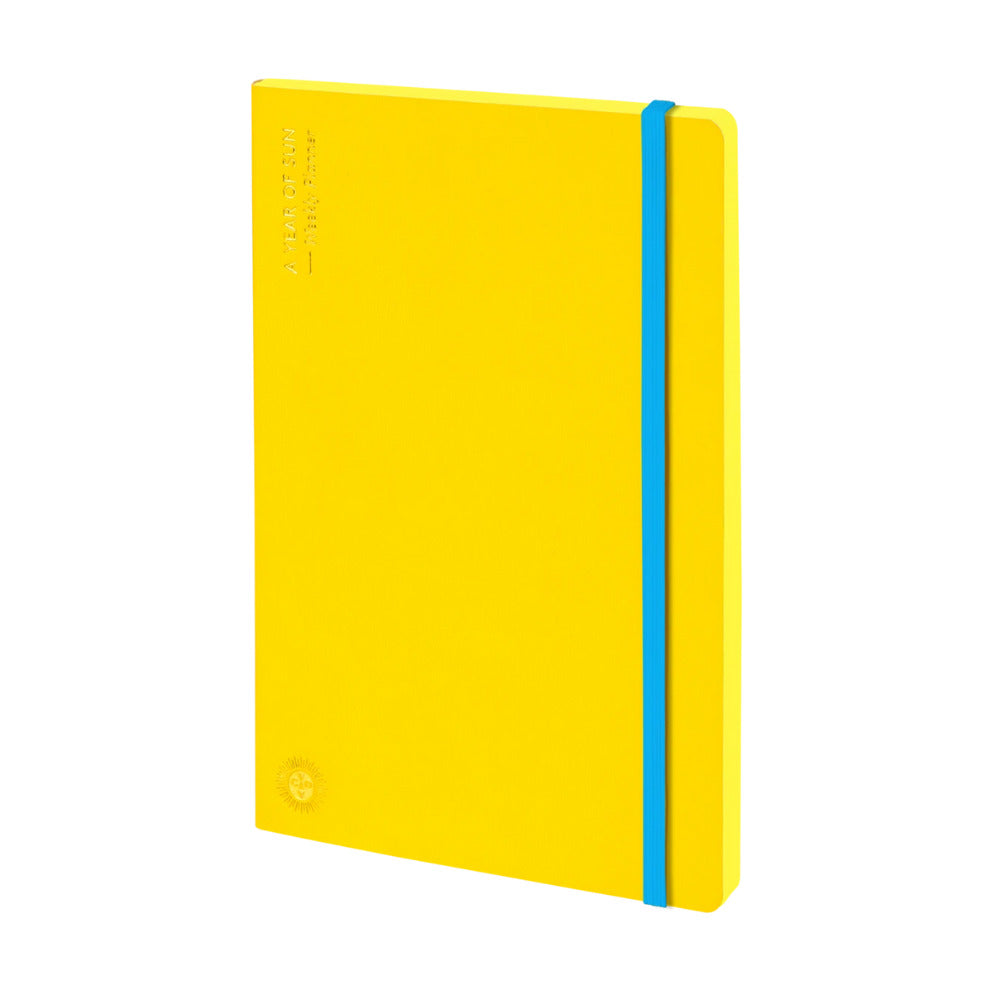 Octaevo A Year of Sun Undated Agenda Weekly A5 Yellow