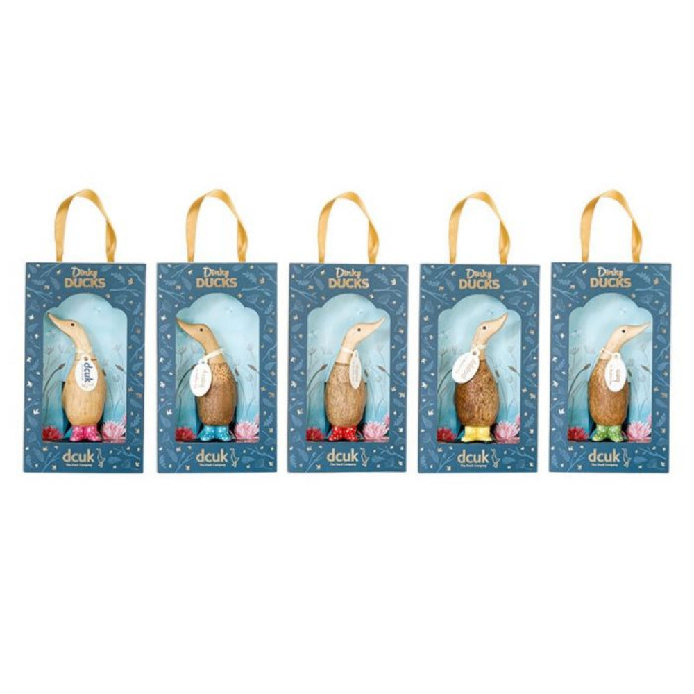 DCUK Dinky Ducks Spotty Boots Decor Set of 5