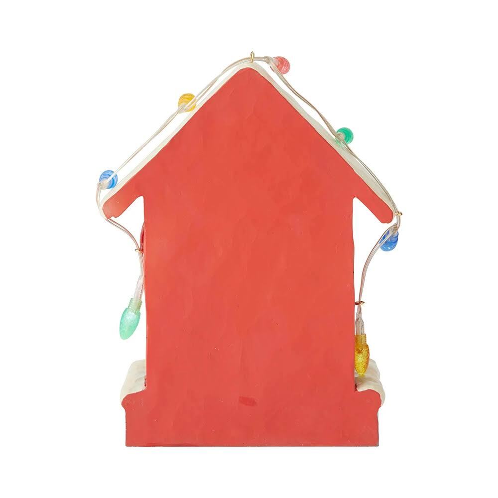 Peanuts by Jim Shore Merry & Bright Snoopy Dog House