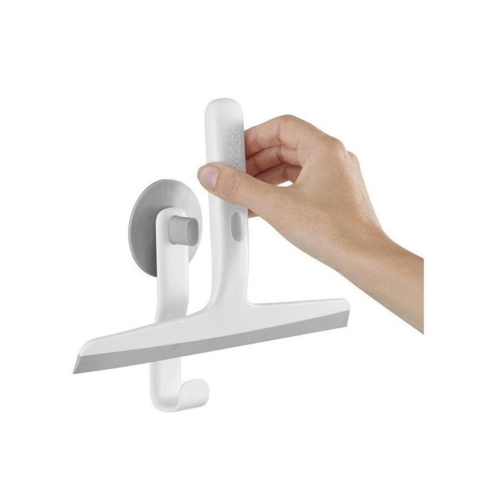 Joseph Joseph EasyStore Slimline Squeegee with Storage Hook Grey
