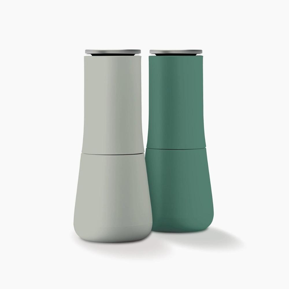 Joseph Joseph Milltop Salt & Pepper Mills - Sage