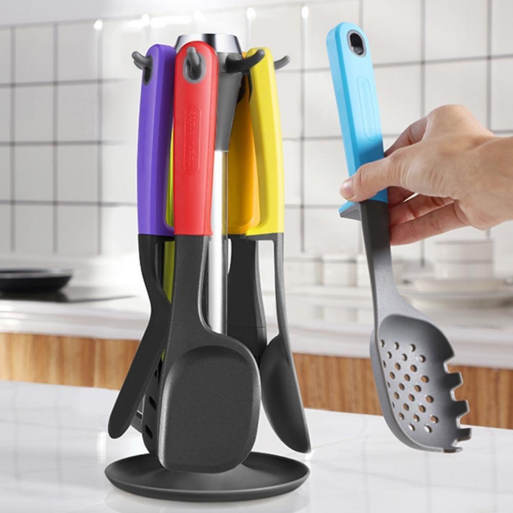 Morphy Richards Multicolour Elevate 7-piece Carousel Utensils Set