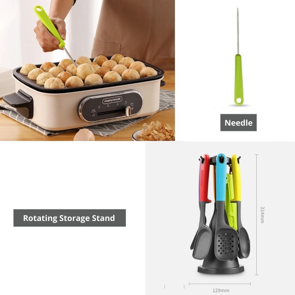 Morphy Richards Multicolour Elevate 7-piece Carousel Utensils Set