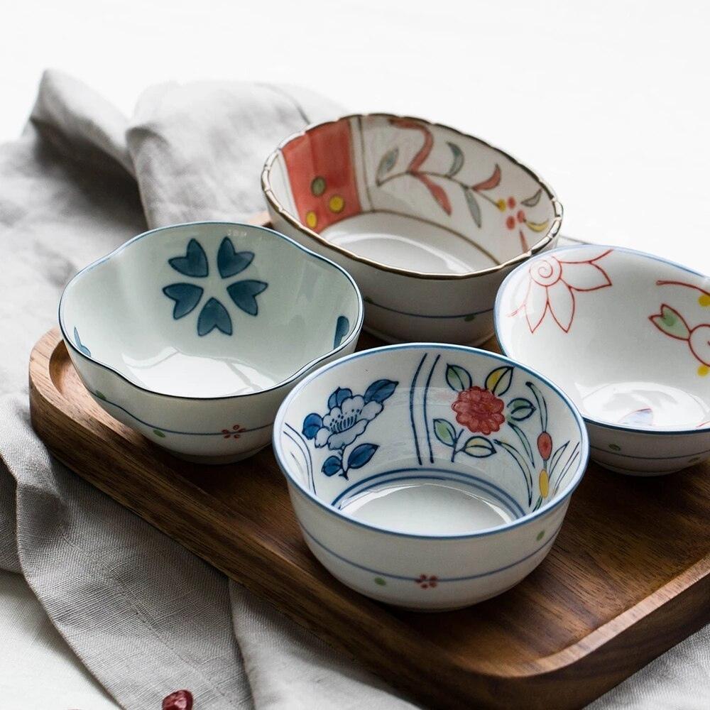 Japanese Style Special Shape Dipping Dish (Set of 7)